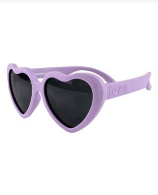 Lavendar Heart Sunglasses