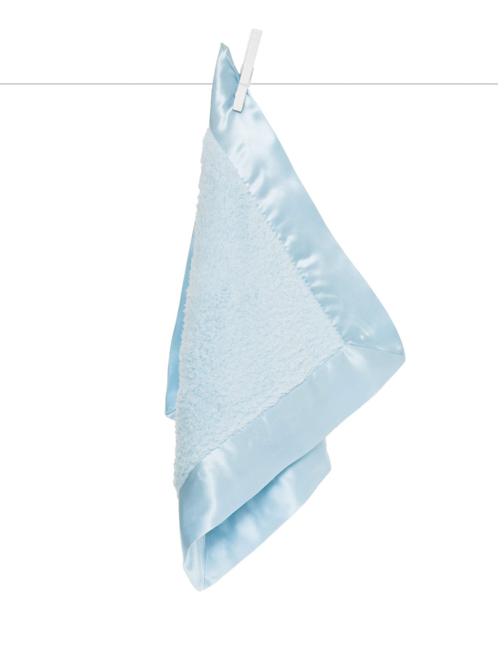 Chinelle Satin Blanky, Color: Blue