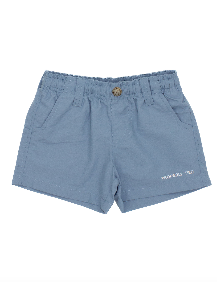 Mallard Shorts-Stone Blue