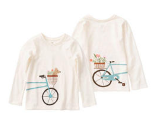 Wheelie Graphic Long Sleeve Tee