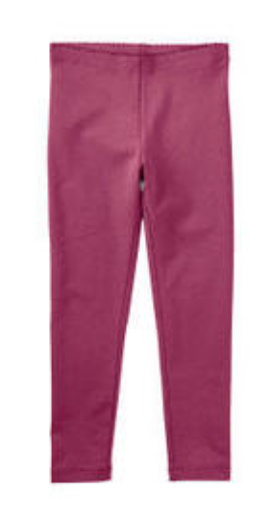 Cassis Solid Color Leggings