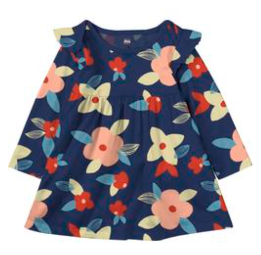 Turkish Costal Floral Mighty Mini Baby Dress