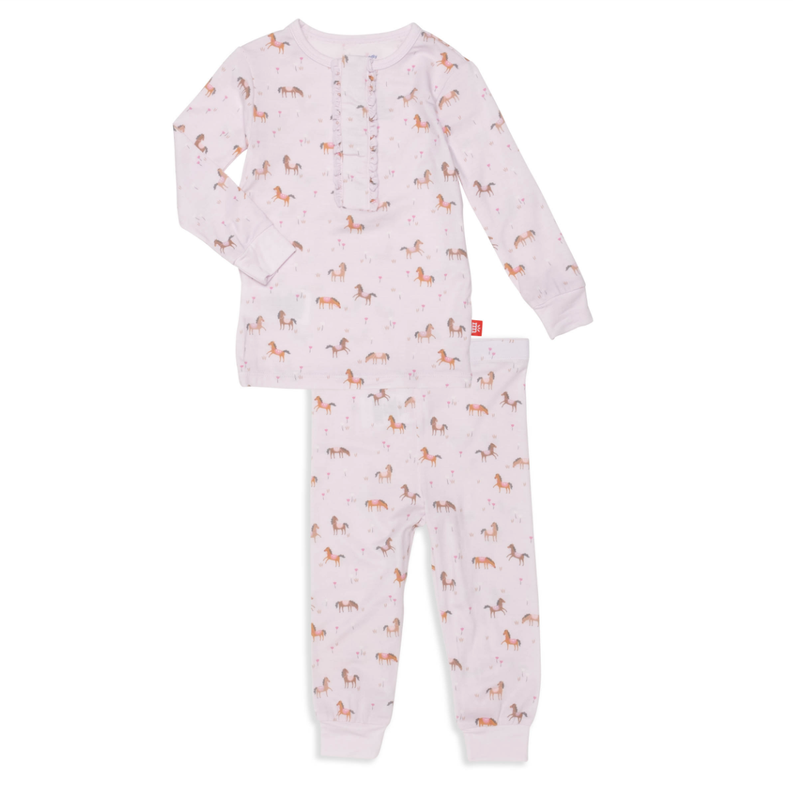 Purple Rein Pajama Long Sleeve Set