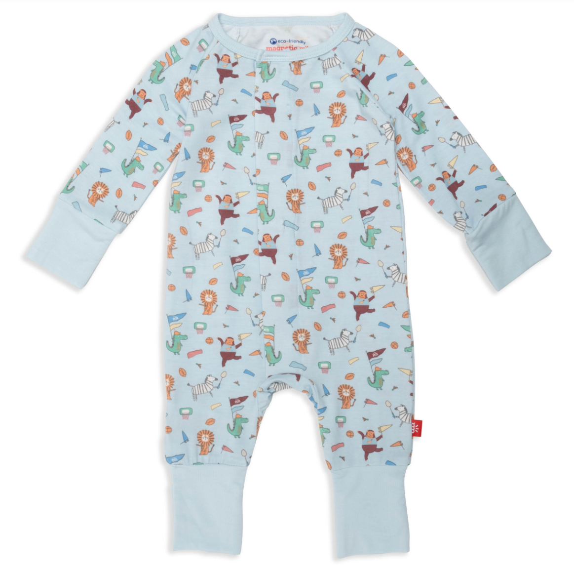 I Like Big Punts and I Cannot Lie Modal Magnetic Convertible Grow with Me Coverall