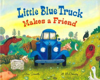 Little Blue Truck Makes A Friend