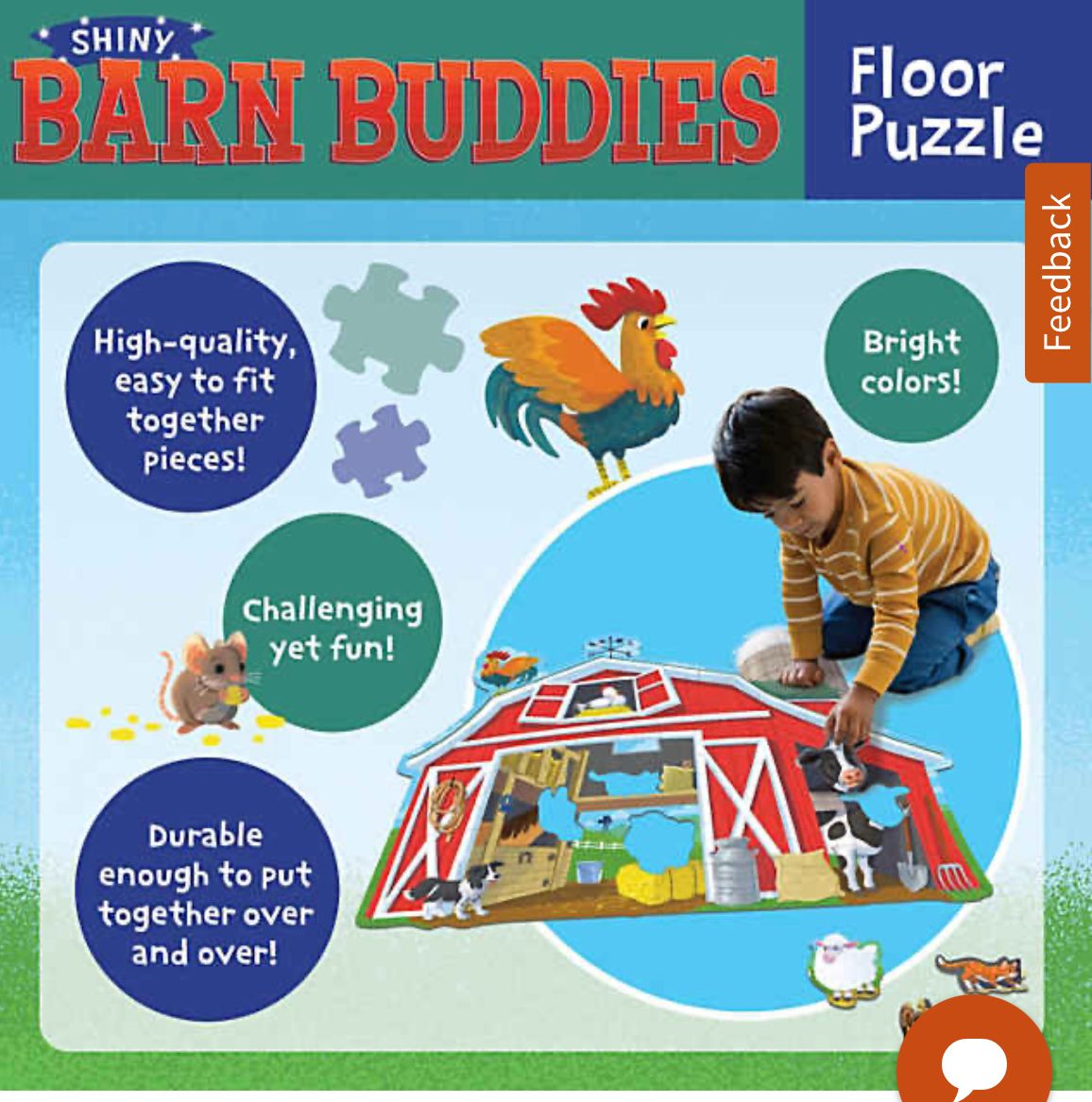 Barn Buddies Floor Puzzle
