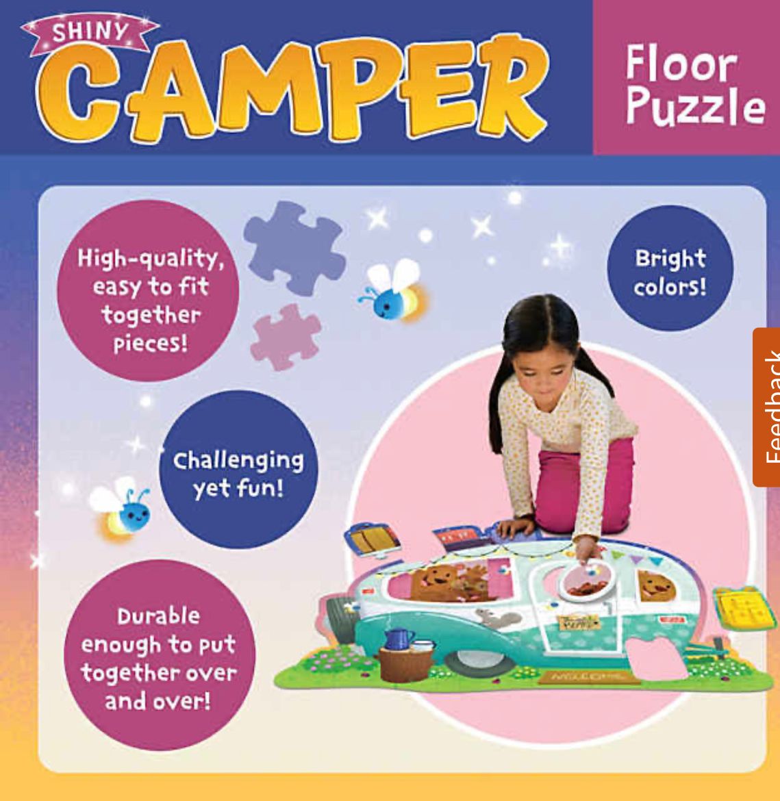 Shiny Camper Floor Puzzle
