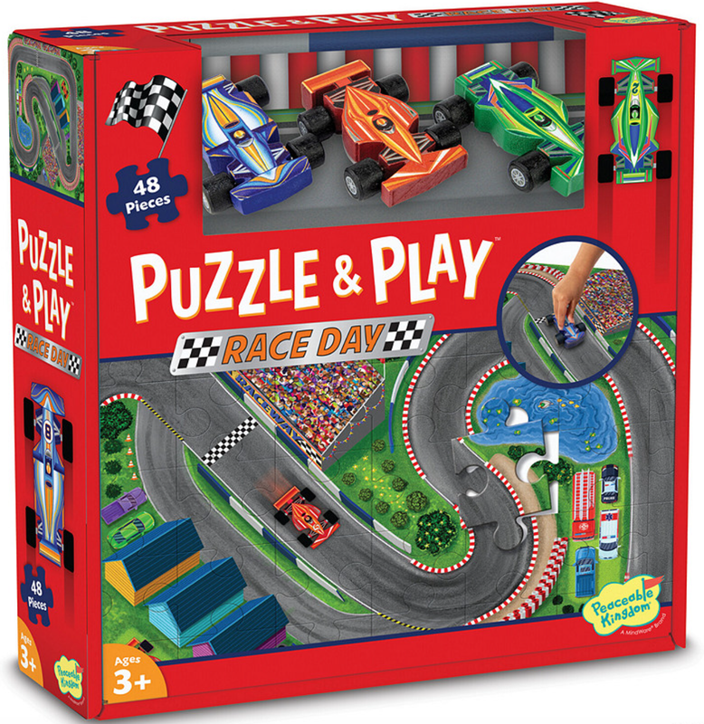 Racecar Puzzle and Play