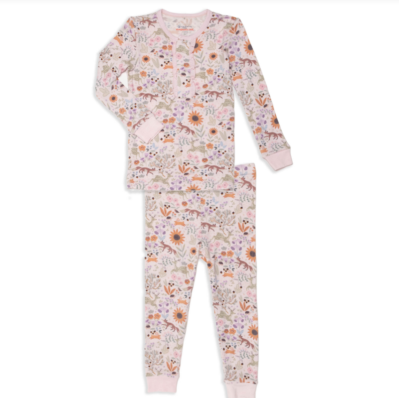 Garden of Dreams Modal Magnetic No Drama Pajama Long Sleeve