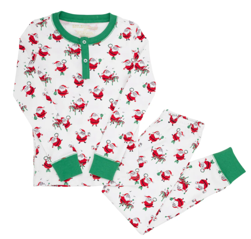Sutton's Sweet Dream Set (Unisex) Santa's Sing Along with Kiawah Kelly Green