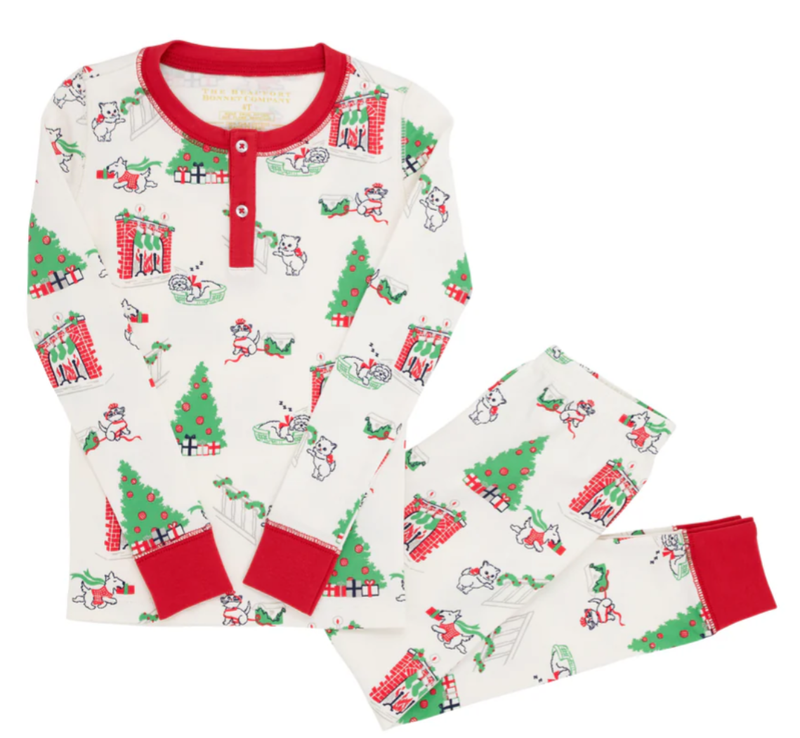 Sutton's Sweet Dream Set (Unisex) Classic Christmas with Richmond Red