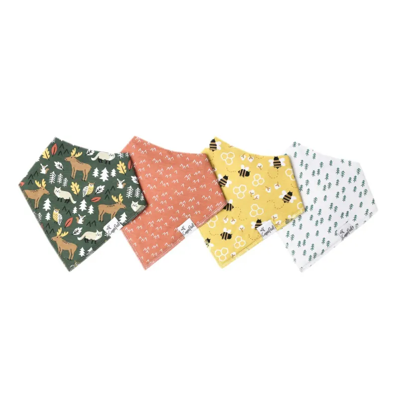 Baby Bandana Bibs- Atwood