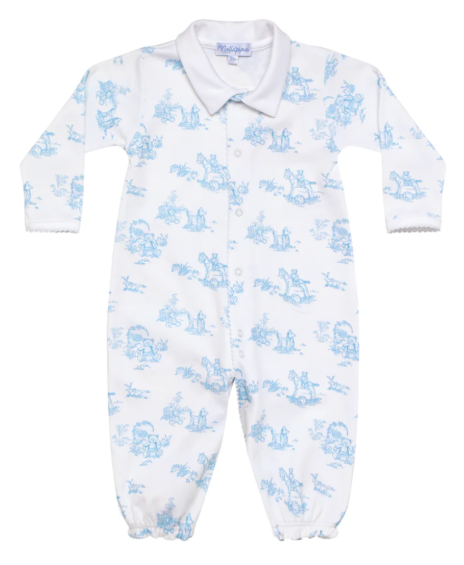 Blue Toile Baby Blue Converter