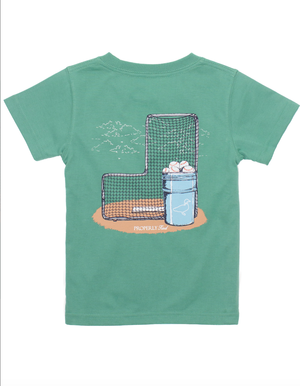 Baseball Bucket Short Sleeve T-Shirt