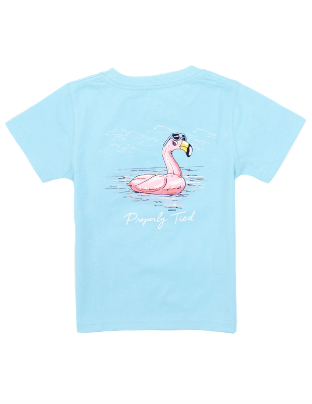 Flamingo Float Short Sleeve T-Shirt