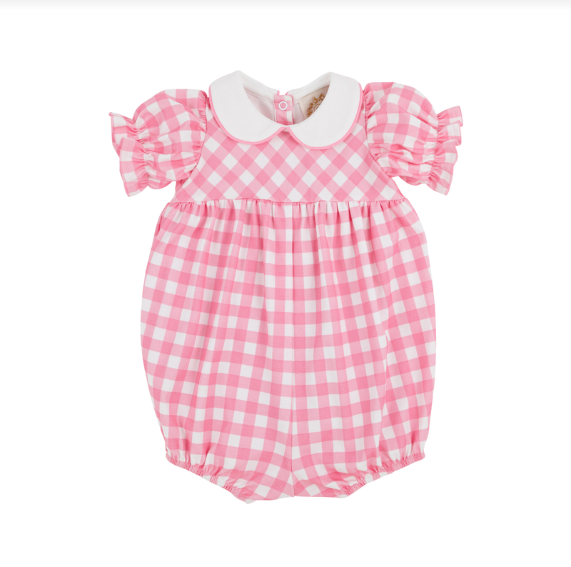 Britt Bubble in Hamptons Hot Pink Gingham