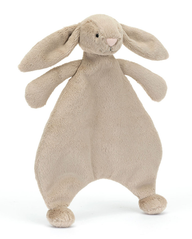 Bashful Beige Bunny Comforter