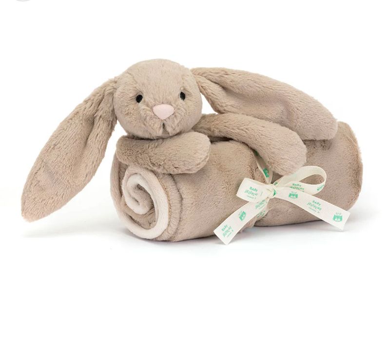 Bashful Beige Bunny Blankie