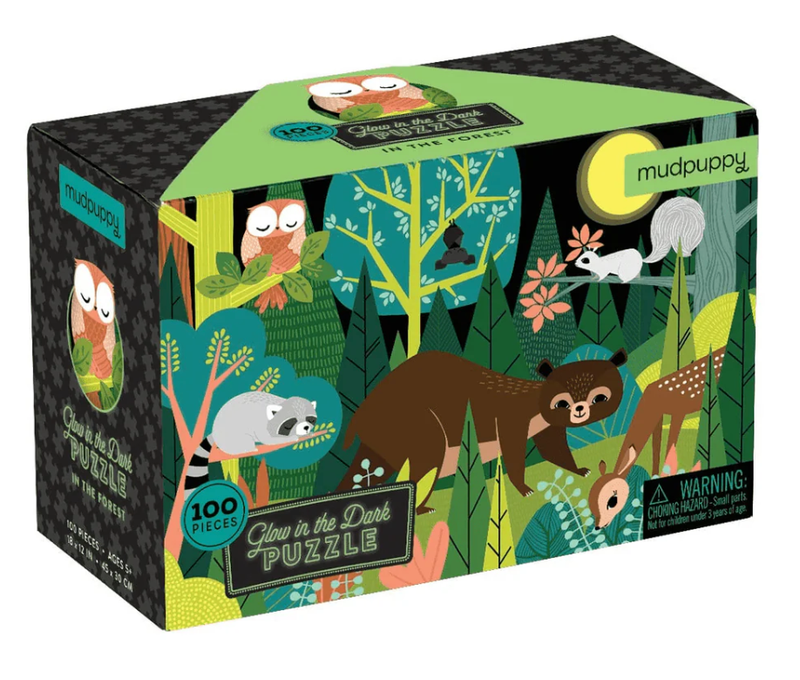 In the Forest Glow in the Dark Puzzle
