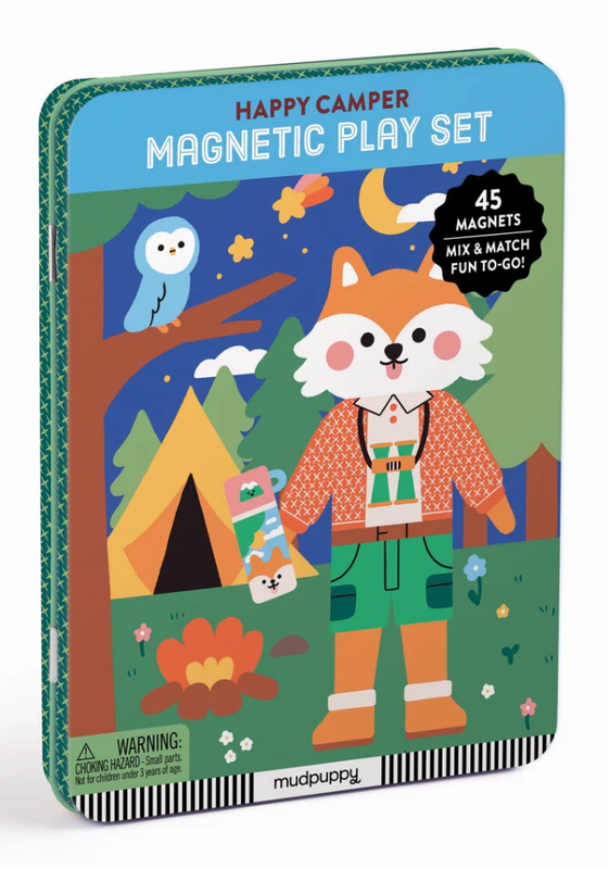 Happy Camper Magnetic Playset