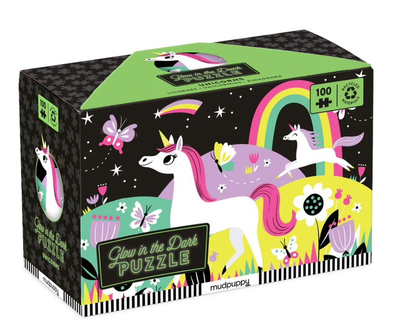 Unicorn Glow in the Dark Puzzle