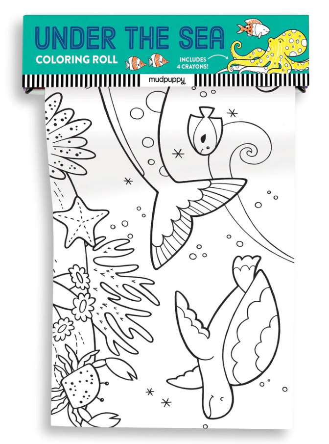 Under the Sea Mini Coloring Roll