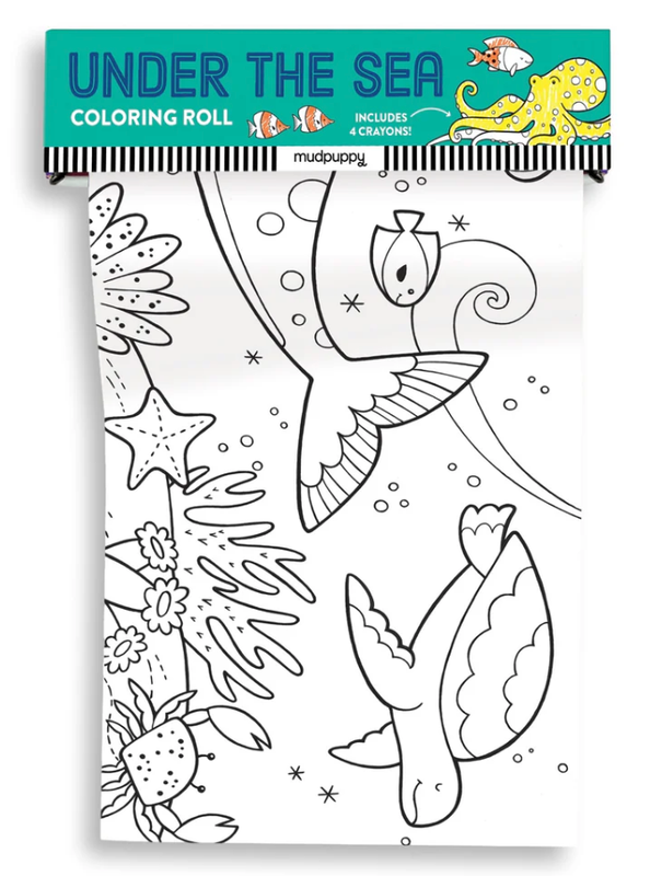Under the Sea Mini Coloring Roll