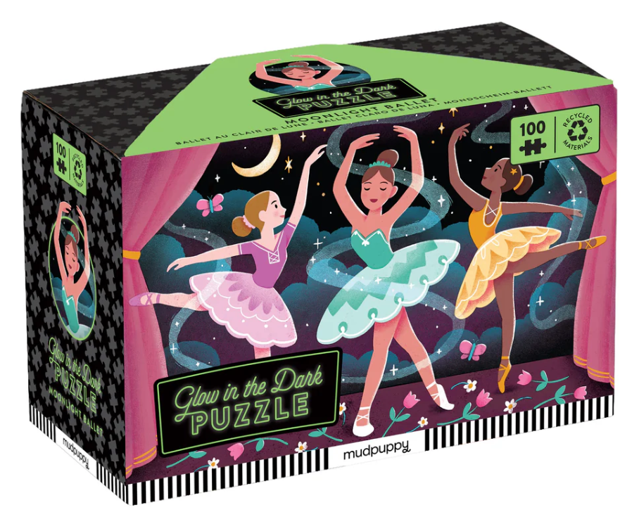 Moonlight Ballet 100 Piece Glow in the Dark Puzzle
