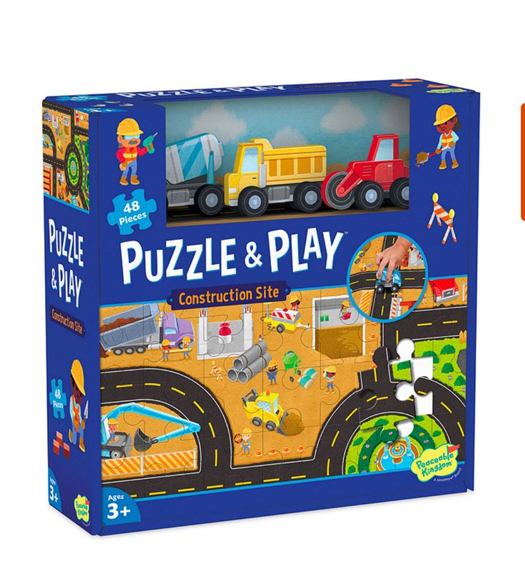 Construction Site Puzzle and Play