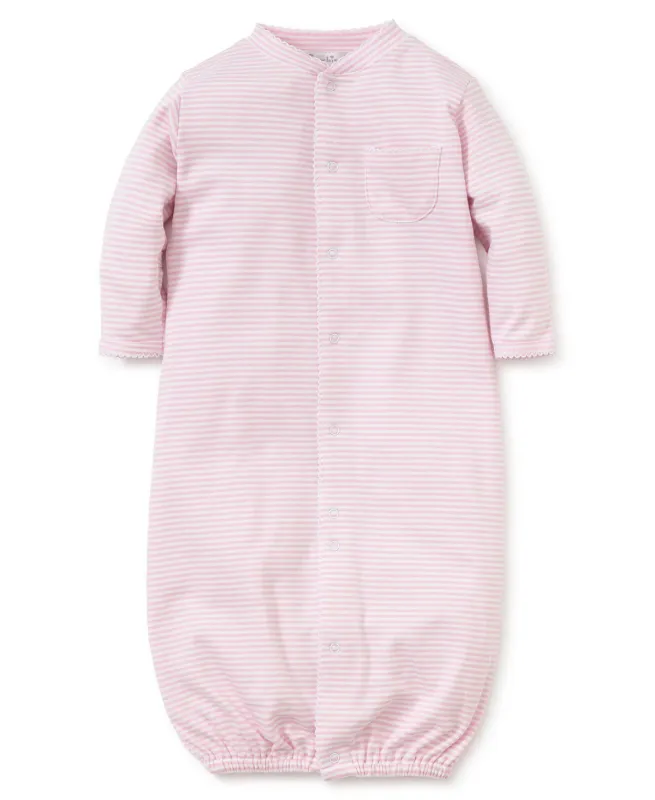 Pink Striped Converter Gown