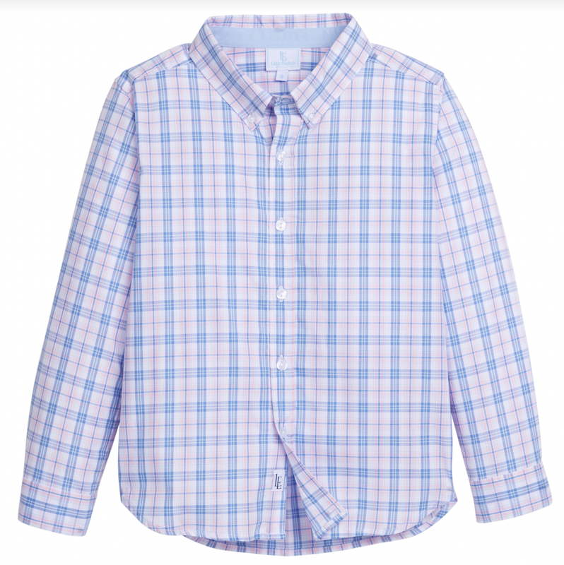 Button Down Shirt- Albany Plaid