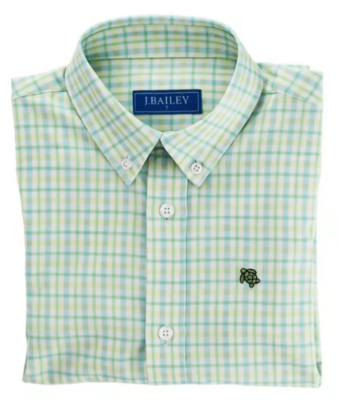 Sunrise Performance Button Down