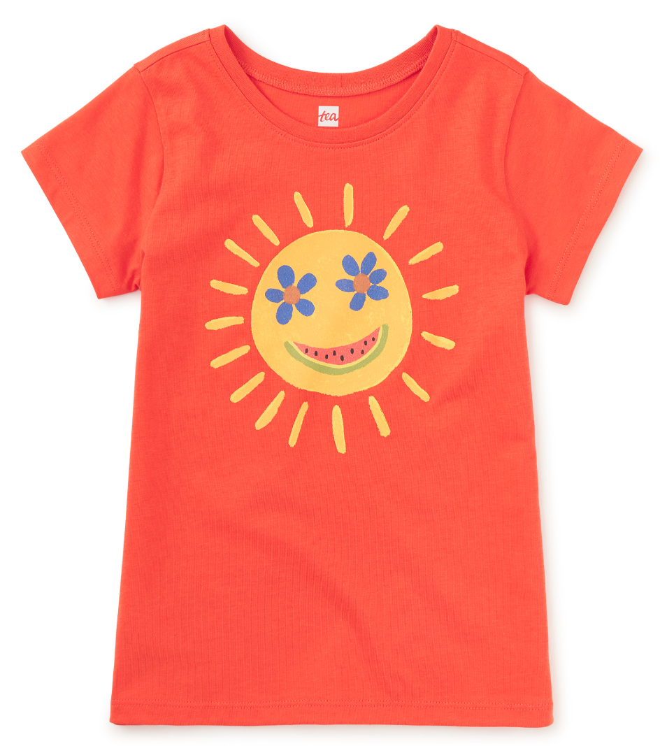 Smiley Sun Graphic Tee