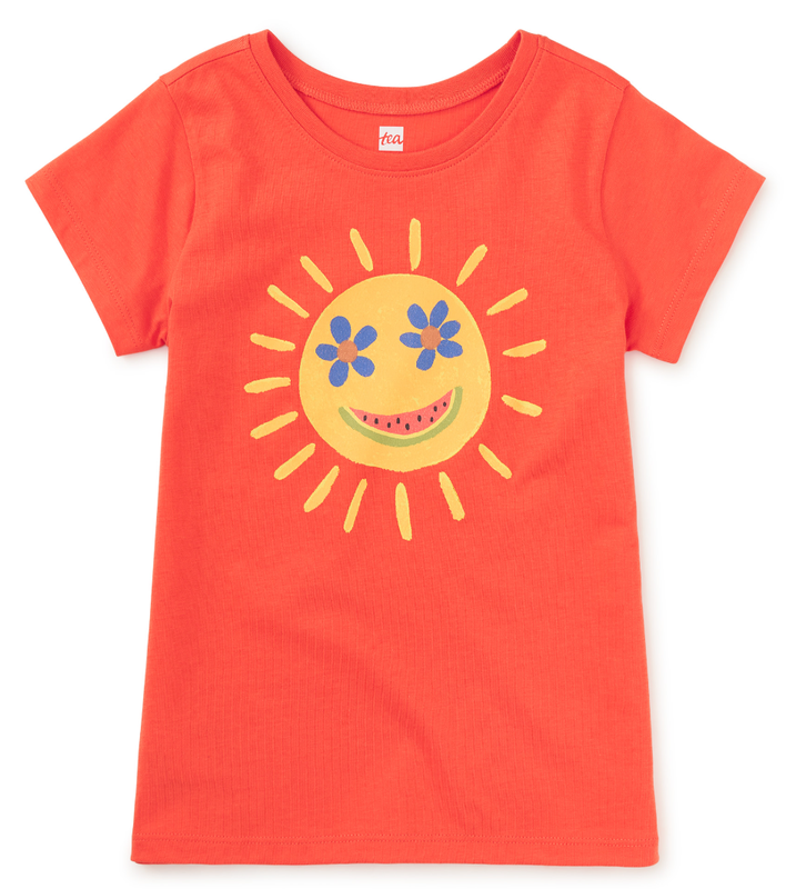 Smiley Sun Graphic Tee