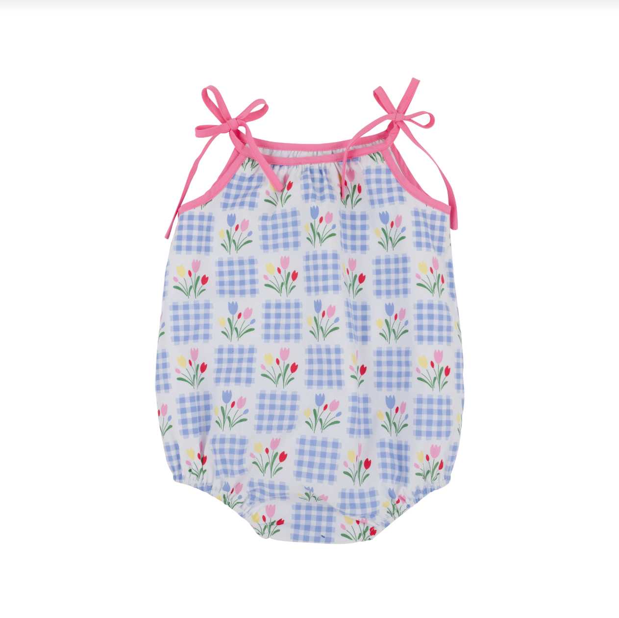 Junie B. Bubble Broadcloth- Mt. Pleasant Patch/Hamptons Hot Pink