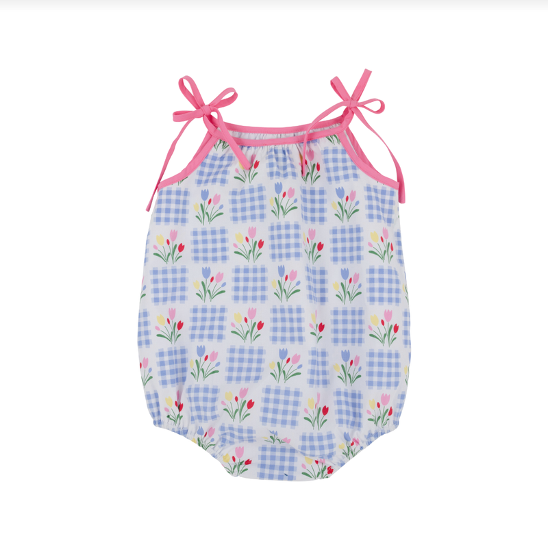 Junie B. Bubble Broadcloth- Mt. Pleasant Patch/Hamptons Hot Pink