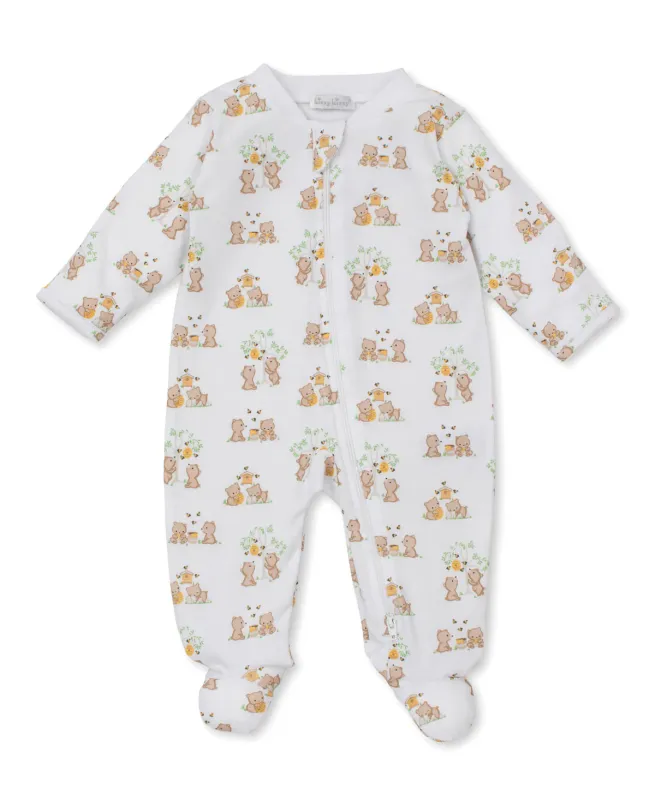 Honey Cub Footie with Zipper