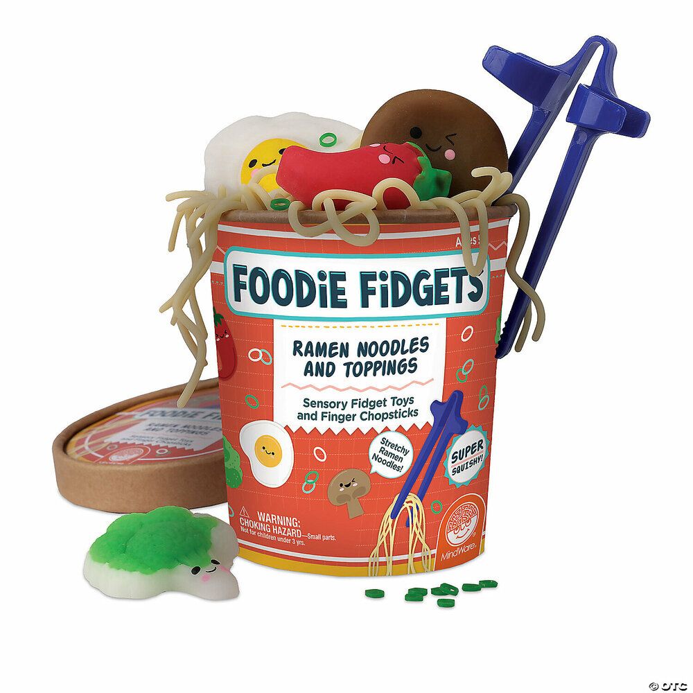 Foodie Fidgets Ramen Noodles and Topping
