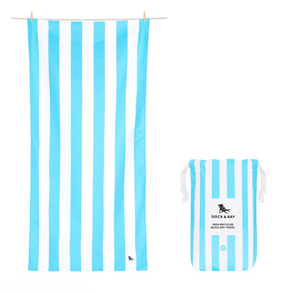 Tulum Blue XL Quick Dry Towel