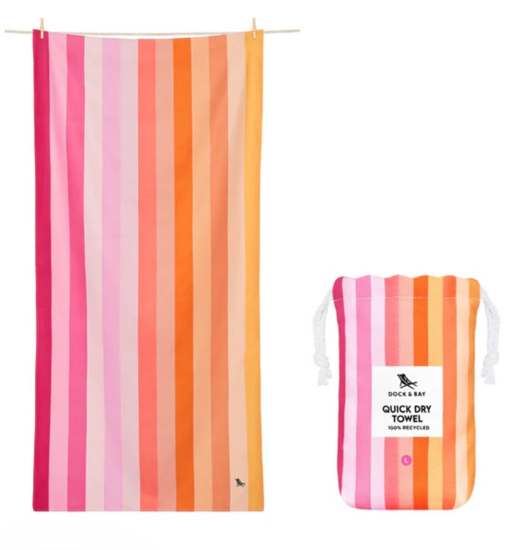Miami Sorbet Large Quick Dry Towel