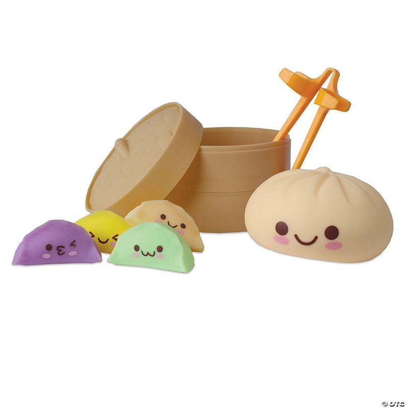 Foodie Fidget Squishy Bao Bun and Dumplings