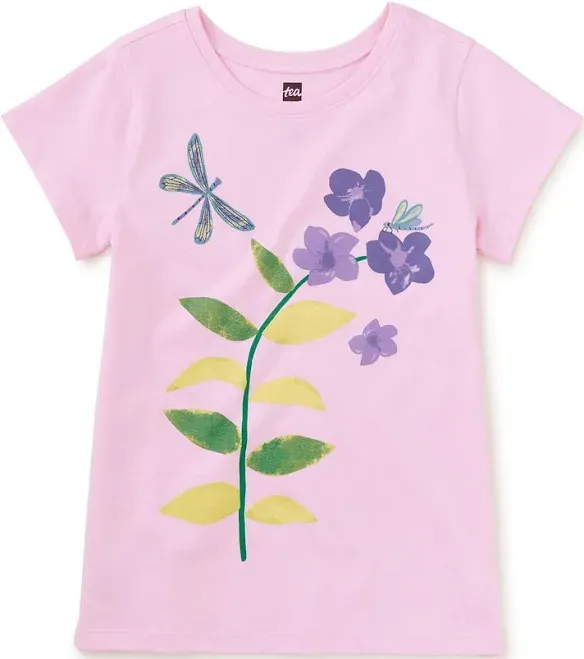 Dragonfly Floral Graphic Tee
