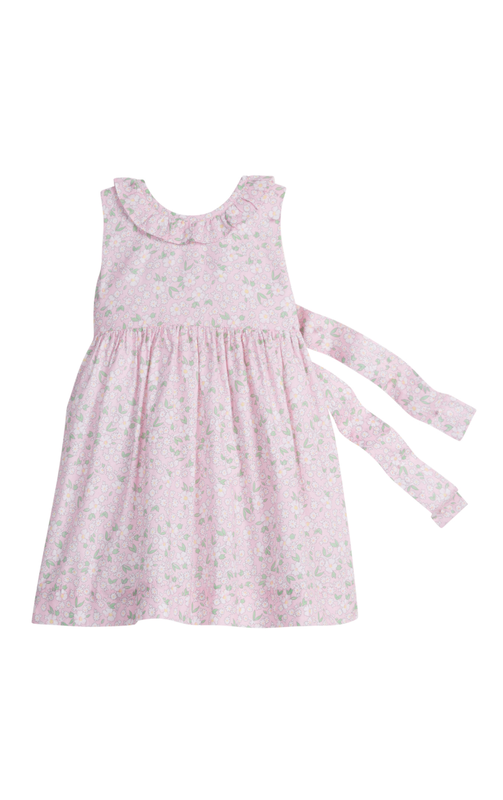 Isabel Dress- Pink Wimbledon Floral