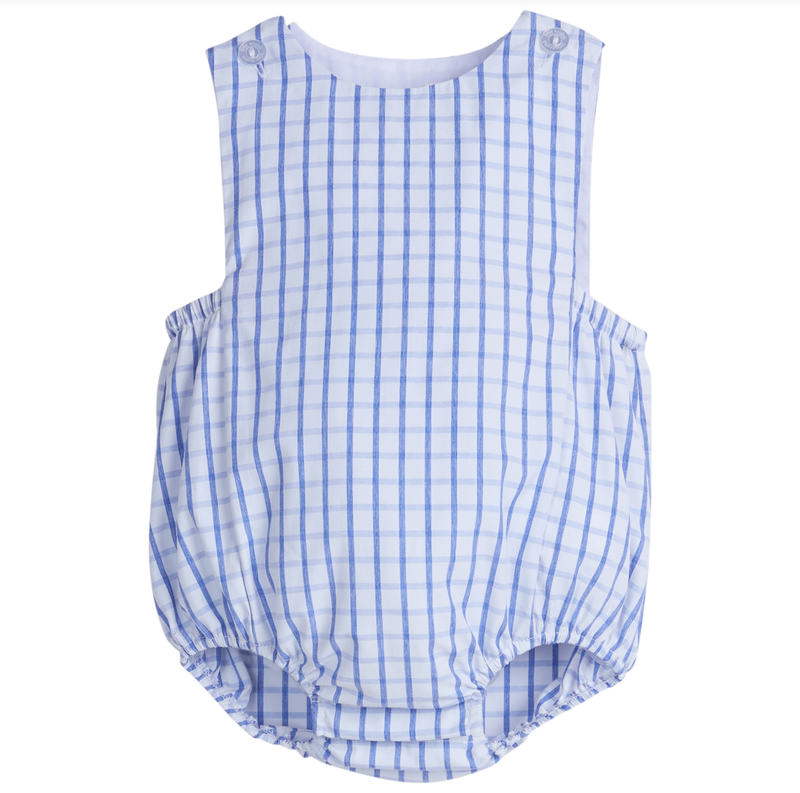 Louis Sunsuit- Royal Windowpane