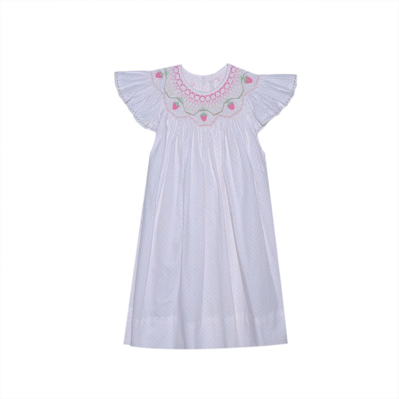 Strawberries Angel Bishop Dress