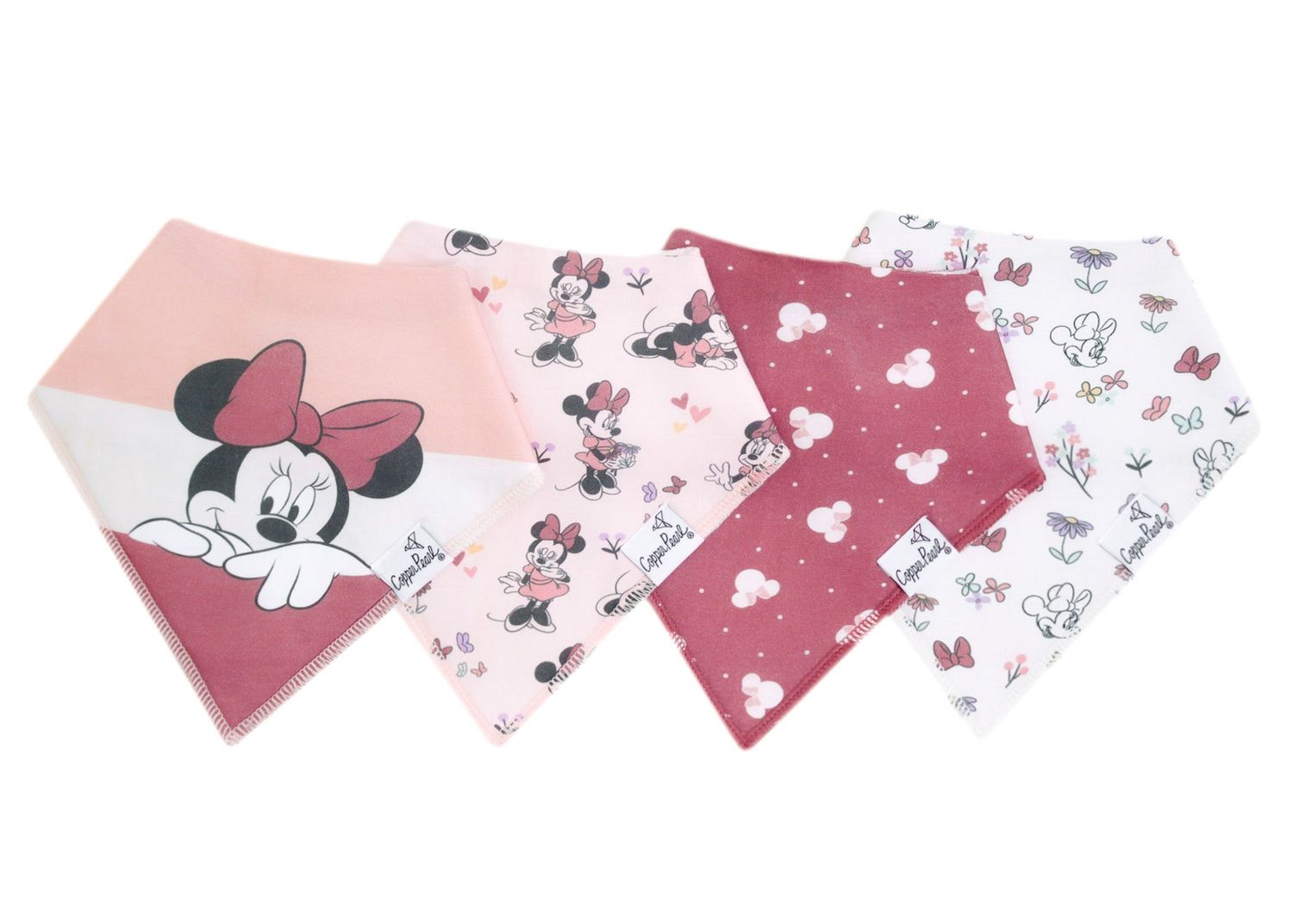 Minnie Mouse Baby Bandana Bibs