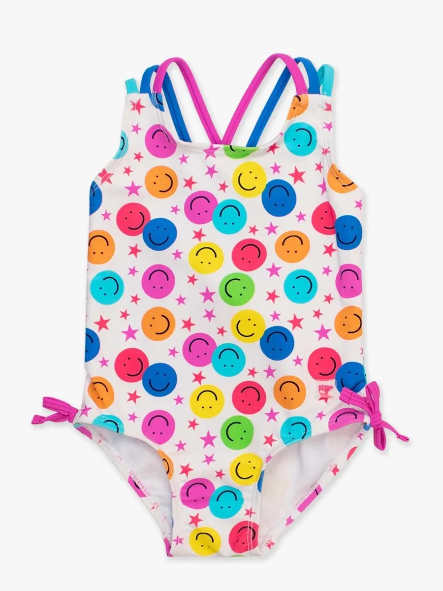 Star Smile Cross-Back One Piece
