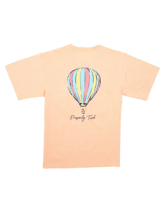 Girls Hot Air Balloons Short Sleeve T-Shirt