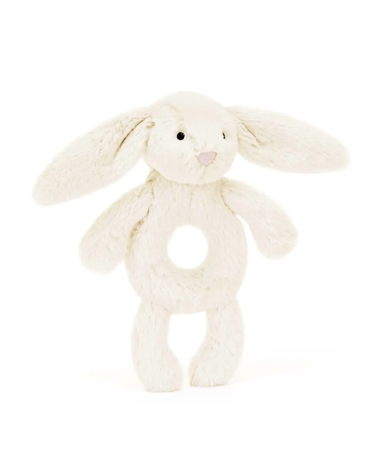 Bashful Cream Bunny Ring Rattle