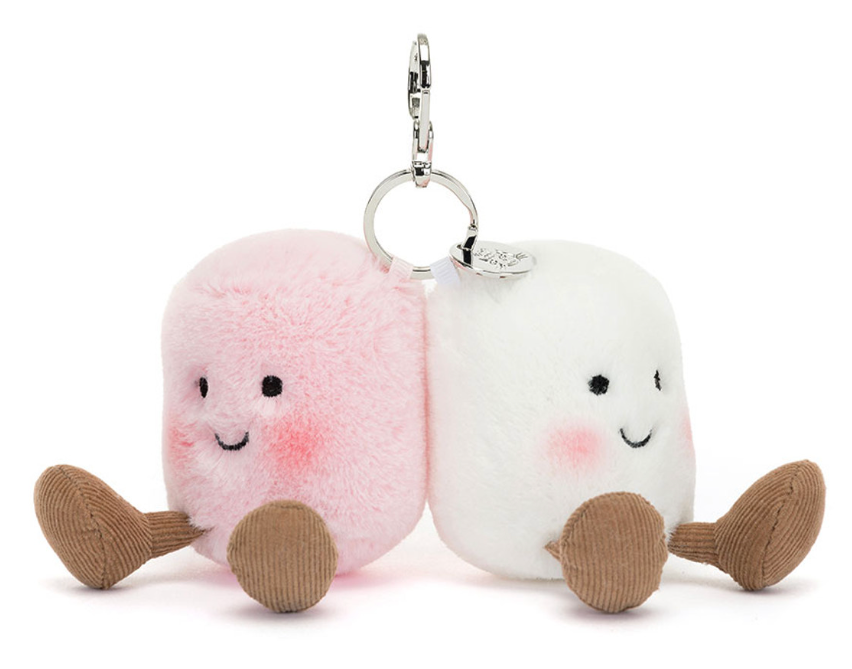 Amuseables Pair of Marshmallows Bag Charm
